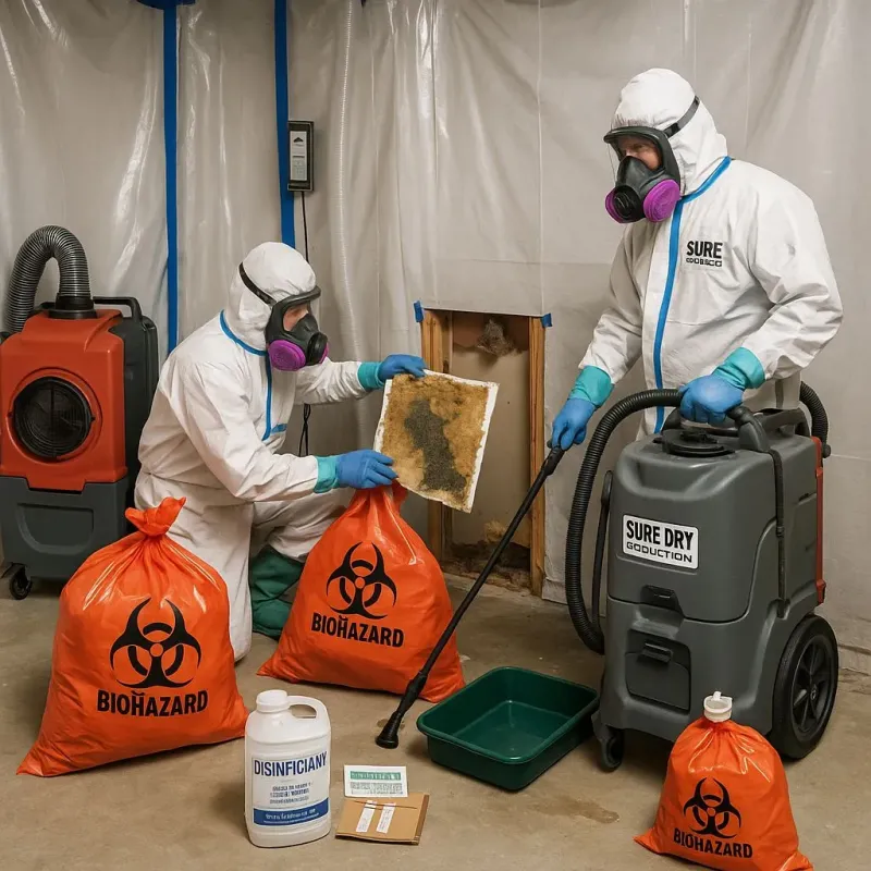 Contaminated Water Handling Protocols process in Claiborne Parish, LA