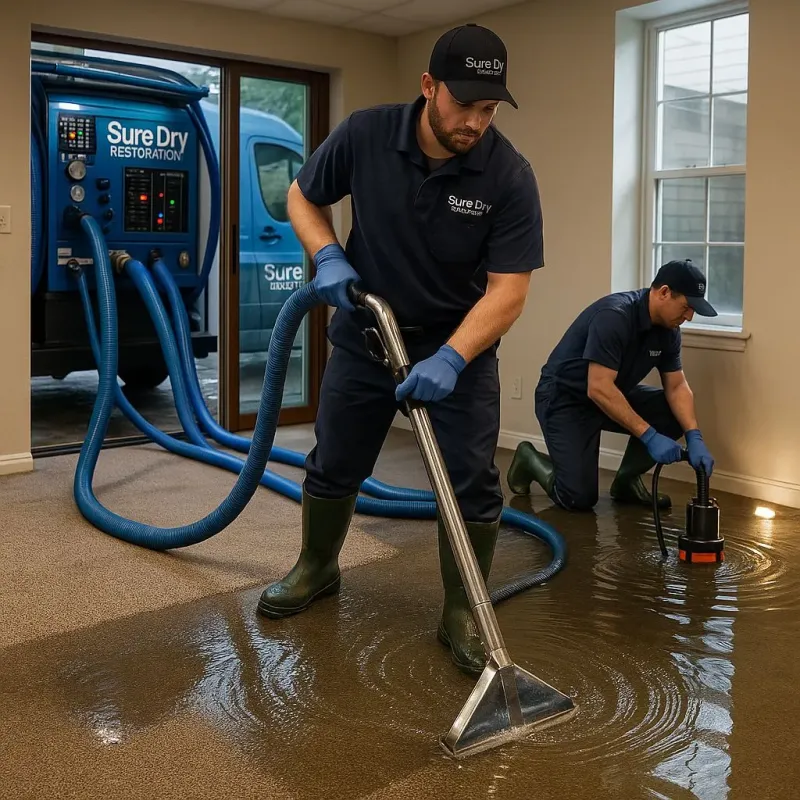 Water Extraction and Removal process in Claiborne Parish, LA